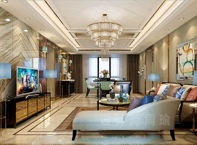 亚洲AAAAA级乱伦世纪江尚三室两厅168平装修设计效果欣赏